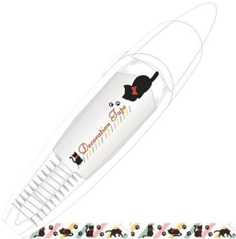 Lindos bolígrafos de animales, cinta de rodillos Pen | Bolígrafos de álbumes de recortes | Decoración de encaje de punta de rodillo, notas de dibujo de patrón de dibujos animados que toman suministros