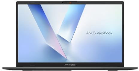 ASUS Vivobook Go 15 15.6” FHD 60Hz Laptop with Intel Processor N150, Intel UHD Graphics, 4GB RAM, 128GB SSD, Mixed Black