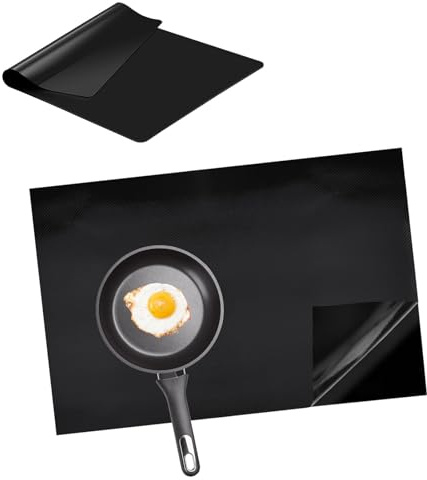 Tapis Plaque Induction 52x78cm Protection Plaque de Cuisson Anti Rayures