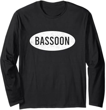 Basson pour basson Joueur de basson Manche Longue