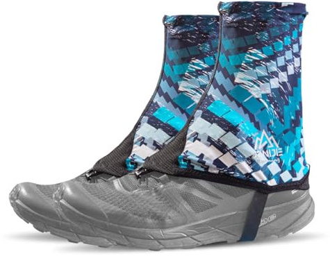 Azarxis Reflekterande trail Low Gaiters, damasker andas för kvinnor och män, vandring, klättring