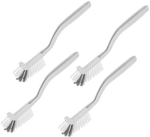 Molain 4 Stück Tassenbürste, Gebogene Reinigungsbürste Multifunktions Küchenbürsten Reinigungsbürste Gläserspülbürste für Spüle, Geschirr, Topf, Pfanne und kleine Räume