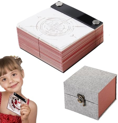 XIAOXIAOYU Calendario bloc de notas, bloc de notas | Nota pegajosa - Cuaderno creativo de papel, tarjeta de papel rasgado a mano para estudiantes, niños y niñas