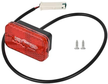 JOYSOG Elektroroller Rücklicht für Xiao mi Elektroroller 3 Lite Fahrrad Rücklicht Rückleuchte Warnung Sicherheit Rücklicht Ersatzteil