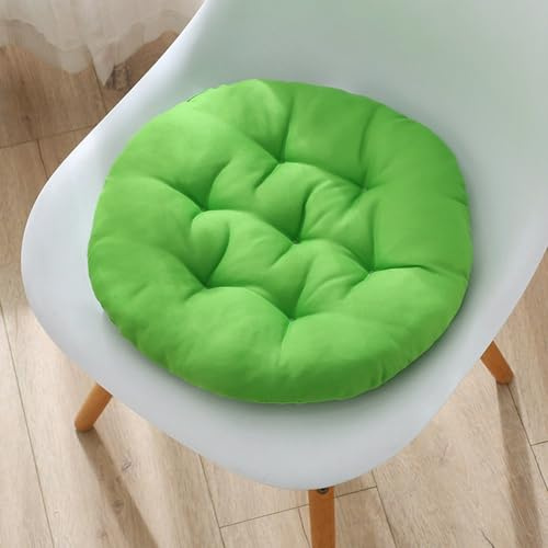 Genérico Pack 1/2/4 Cojines para Silla,Decoración de Asiento de Jardín Casa Terraza Cojín con Correas de Sujeción para Comedor Sala y Restaurante(Stmle13,30x30cm(4pcs))