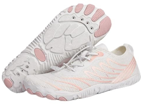 Shephorion Barefoot Water Shoes for Women Men, Quick Dry Aqua Beach Shoes with Wide Toe Box, Non-Slip for Swim Surf Diving Hiking Gym