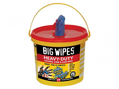 Big Wipes 4x4 résistant Lingettes de nettoyage Seau de 240