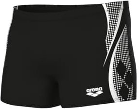 Arena Bañador Corto Feel para Hombre Graphic, Black-White, 100