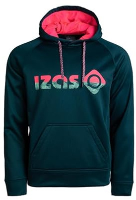 Izas DUERO Sudadera con Capucha Unisex con Bolsillo Delantero y Cordel Ajustable en Capucha. Suéter Caliente y Deportivo para Montaña y Trekking, Talla L