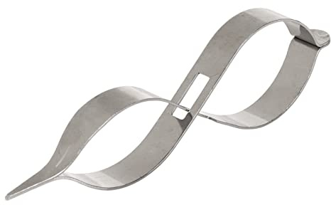 HEEPDD Pinzette per Saldatura di Gioielli, Clamp/Holder di Rimbalzo Isolato in Acciaio Inossidabile, per Gioielli Che Producono Nan