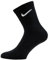 Nike Unisex Everyday Cush Crew 3pr Socken, Black/White, XL EU