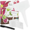 Set Di 120 Etichette Per Piante Con Penna Nera - Etichette Vegetali In Plastica Bianca Per Giardinaggio E Piante Da Orto - Resistenti Alle Intemperie E Versatili - 10x6x0,1 Cm