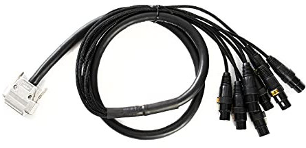 Music Store Multicore Studio 8, DB25-XLRf 1.5m, Analoge Multicore Kabel