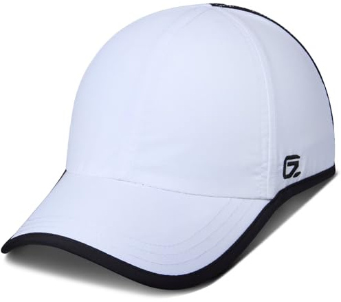 GADIEMKENSD Mens Hats Baseball cap UPF 50+ Sun Quick Dry Lightweight Breathable Trucker Hat Outdoor Hiking Fishing Run Golf Sports Dad Mesh Hats A Go Running Quick Drying Hats for Women Men White XL