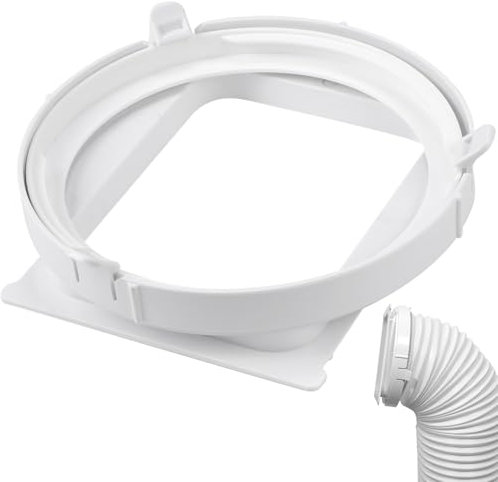 FSWWSF Klimaanlage Abluftschlauch Adapter mit Auspuffrohrsicherungsring für Comfee Ersatzteile und 15cm Klimaanlage Schlauch Klimaanlage Abgasschlauchanschluss Zubehör für Mobile Klimaanlage