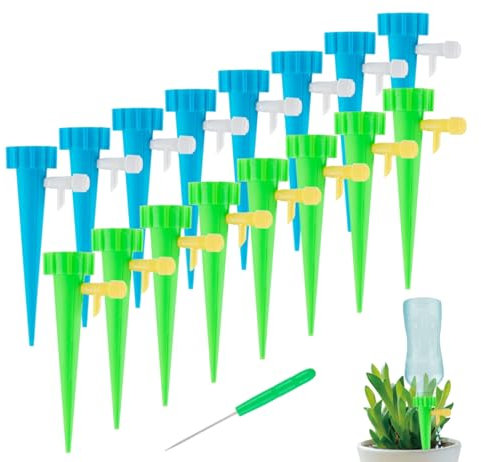 20 PCS Bewässerungssystem, Automatische Bewässerung Garten, Pflanzen Bewässerung Blumen Gewächshäuser und Urlaub,Bewässerungsgeräte Tröpfchenbewässerung für Garten