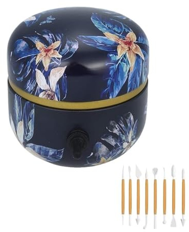 Modern Mini Elektrisk Keramikhjulsmaskin Med Fack Justerbar Hastighet Keramikhjul Lera Verktyg For Nybörjare HöG Stabilitet Flexibel Hastighet