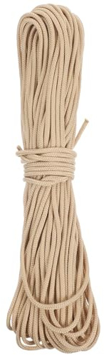 ifundom Cuerda para Colgar Cuadros Trenzada de 3 Mm, Color Caqui, 25 M, Resistente y Duradera para Marcos de Fotos, Proyectos de Arte y Espejos Pequeños, Uso Manualidades y Decoración