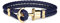 Paul Hewitt Unisex-Armbänd Edelstahl teilvergoldet Leder-PH-PH-L-G-N-M