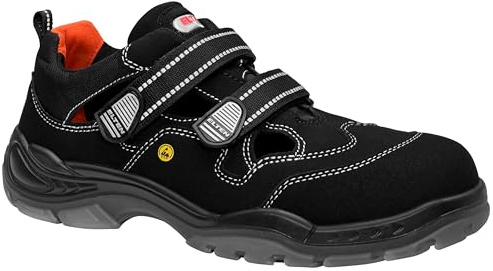 ELTEN SCOTT ESD S1, Zapatos de seguridad para mujer y hombre, ligero, puntera de plástico, material superior: textil, forro interior: textil (transpirable), talla 35