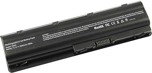 Laptop/Notebook Replacement Battery for HP Spare 593553-001, HP Compaq Presario CQ32 CQ42 CQ43, HP Pavilion dm4 g4 g6 g7 DV3-4000 DV5-2000 DV6-3000 DV7-6000, COMPAQ 435 436, fits HP MU06 MU09
