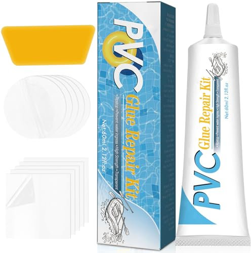 Zkaoai Pool Reparaturset, Wasserdicht Flicken Luftmatratze Reparaturset, Pool Flickzeug, Flicken Pool, PVC Reparaturset Repariert, Flickzeug Schlauchboot, Reparaturset für Luftbetten für Wasserbett