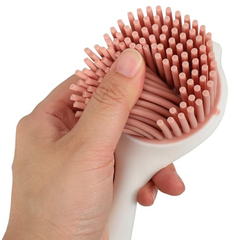 Spazzola per la pulizia della pentola in silicone Spazzola per la pulizia della cucina Spazzola per lavare i piatti con manico Spazzola per piatti Pulitori per piatti Spazzola per piatti Spazzola