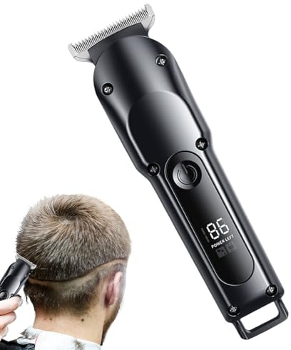 Cortapelos Para Hombres | Cortadora De Cabello Recargable Para Hombre - Máquina De Cortar Pelo Sin Cable Accesorios De Aseo Para Viaje, Hogar Y Profesional