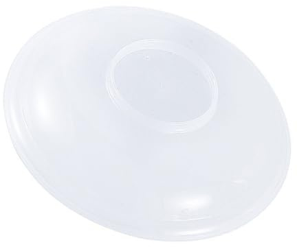 Odorkle Cubierta de Calefacción de Microondas Cubierta de Salpicaduras de Microondas Tapa de Utensilios de Cocina para Cocina de Alimentos (S)