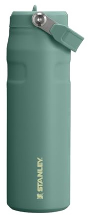 Stanley Flip Straw 2.0 Botella Agua Acero Inoxidable Con Pajita 0.7L - 10 Horas Fría - 2 Días Helada - Acero Inoxidable - Sin BPA - Antifugas - Apta Para Lavavajillas - Shale