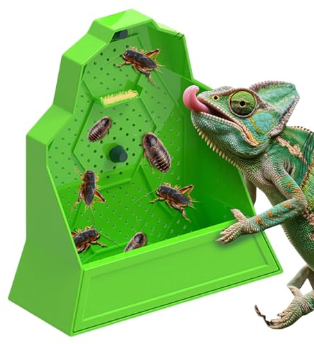 Generico per Cibo per rettili - da Caccia Anti-Fuga da 7,09 Pollici | Mangiatoia per, per Acquario per Drago Barbuto, Serpente, Camaleonte, Rana, e