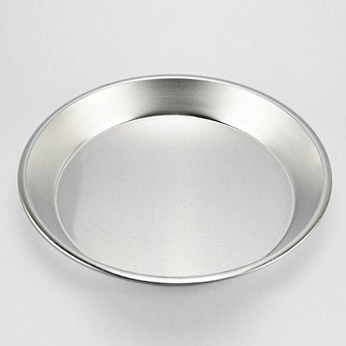 Pentalux Set 2 Pezzi Stampo tortiera conica Bassa in Alluminio ruoto per pastiera napoletana Pizza di Grano (⌀24cm h.4cm)