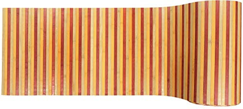 Küche Bambus Teppich Abbau Anti-Rutsch, Filmmaterial Passatoia Cucina Bambu, Bamboo Teppich auf Mass. - BEIGE