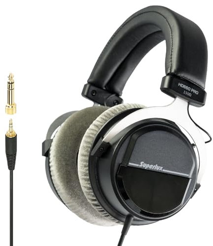 Superlux HD660 Pro Professional Studio Closed Back Headphones