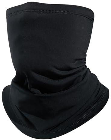 HAZENS Winter Loop Schal Schlauchschal Multifunktionstuch Herren & Damen, Winddicht Fleece Nackenwärmer Ski Schal Atmungsaktiv, Halstuch für Skifahren, Joggen, Radfahren, Snowboarden