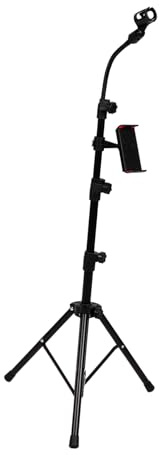 GOOHOCHY Mikrofonständer Mit Stativ Verstellbarer Und Ausziehbarer Mikrofonhalter Universeller Mikrofonclip Für Bühne Live-auftritte Und Heimgebrauch