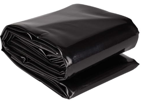 Yopappol Membrana de Estanque Grande 3x4m 4x5m 5x5m 6x8m Lona de Base de HDPE, película de Sellado Revestimientos de Estanque Koi Reforzados para estanques de jardín, Piscinas, acuicultura(5x10m)