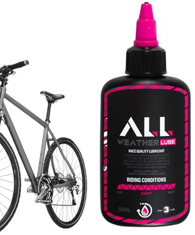 Lubrificante per Catena Bici,Lubrificante Protettivo Anti Ruggine - 50ml Lubrificante Penetrante Contro Rumore e Scorrimento Fluido per Bici da Strada e Montagna