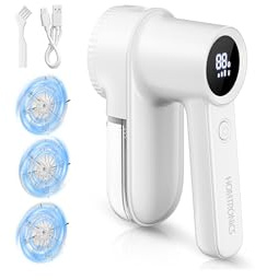 Quitapelusas Electrico, [2000mAh Recargable] Homtronics Quita Pelusas Ropa