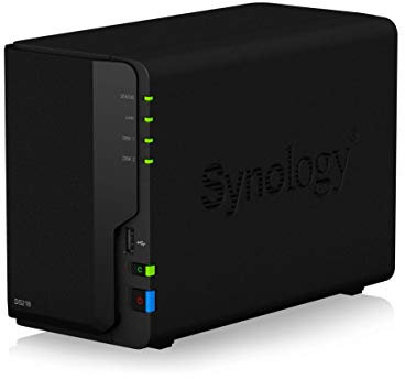 Synology DS218 NAS 8To (2X 4To) IronWolfSynology DS218 NAS 8To (2X 4To) IronWolf DS218/2G/8T-IW Schwarz