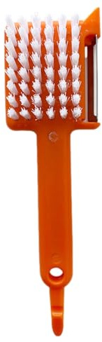 Anulely Abrelatas rallador de ajo, Cepillo pelador versátil - Rebanadora 5 en 1 - El rallador de Queso de Acero Inoxidable Reduce la Fatiga de Las Manos para Las Patatas, Las Zanahorias y Las