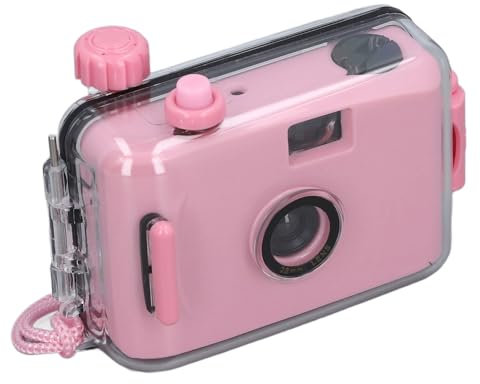 Fotocamera Subacquea Riutilizzabile con Pellicola 35 Mm, Fotocamera Subacquea Impermeabile (profondità) con Otturatore 1/100 S e Obiettivo F/9 28 Mm, Ricarica Gratuita per