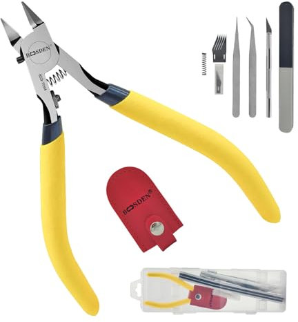 BOOSDEN Herramienta de Corte, Herramientas de Modelismo, para reparación de Modelos de plástico Gundam y fijación