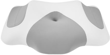 Qianly Cuscino di Supporto per Il Collo, Profondo E Riposante, Federa Rimovibile E Lavabile, Regalo in Memory Foam per Tutti