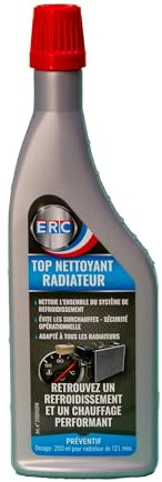 ERC – [Top Radiator Cleanser] | tillsats | rengör kyl- och värmesystemet | Säkerställer optimal kylning av motorn | Lämplig för alla radiatorer | Inga rester | 200 ml