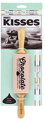 Godinger Hershey's Kisses Silicon Rolling Pin for Baking - 6 inches