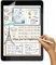 [3 Stück] Like Matt Paper Folie für 9,7 iPad 6./5. Generation (2018/2017), iPad Air 2/1, iPad Pro 9,7, [Blendfreiem] PET Papier Gefühl schutzfolie zum Zeichnen, Schreiben, Skizzieren