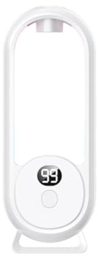 Jemcgrl Diffuseur d'huiles essentielles mural, humidificateur d'aromathérapie avec pulvérisateur temporisé rechargeable, désodorisant avec affichage numérique