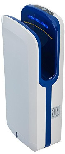 Handy Dryers Gorillo Junior Hand Dryer - 650W Wall-Mounting Child Friendly Hand Dryer - Self Adjusting Air Heat Output, Eco-Friendly Hand Drying Unit with Water Waste Collection