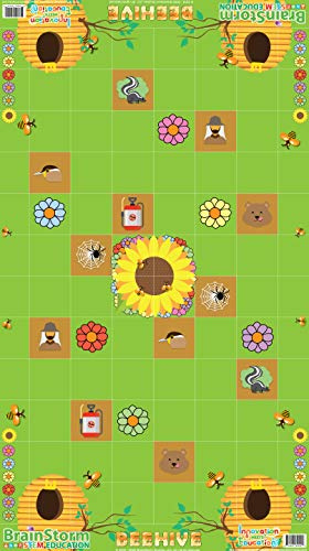 BrainStorm STEM Education Robotics Activity Mat: Beehive
